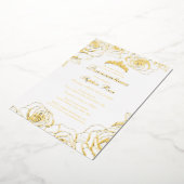 Quinceanera, Rose Folieneinladung (Gedreht)