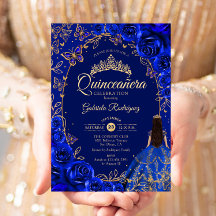 Quinceanera Royal Blue