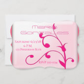 Quinceanera Save The Date (Rückseite)