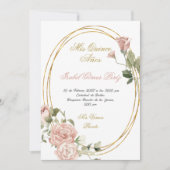 Quinceanera Save the Date auf Spanisch (Vorderseite)