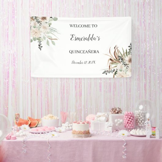 Quinceañera/Schweden 15 Begrüßungszeichen Banner (Party)