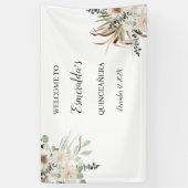 Quinceañera/Schweden 15 Begrüßungszeichen Banner (Vertikal)