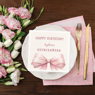 Quinceanera Serviette