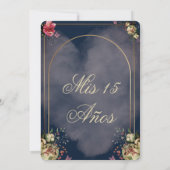 Quinceañera/Sweet 16 Einladung zum Pferdedesign (Rückseite)