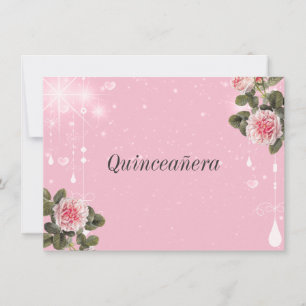 Quinceanera-, Sweet-Sixteen- oder Bat-Mitzvah-Einl Einladung