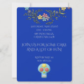 QUINCEANERA TAG DER TOTEN EINLADUNG (Rückseite)