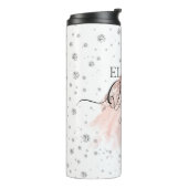 Quinceañera Thermal Tumbler Gefallen Personalisier Thermosbecher (Nach links gedreht)
