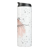Quinceañera Thermal Tumbler Gefallen Personalisier Thermosbecher (Nach rechts gedreht)