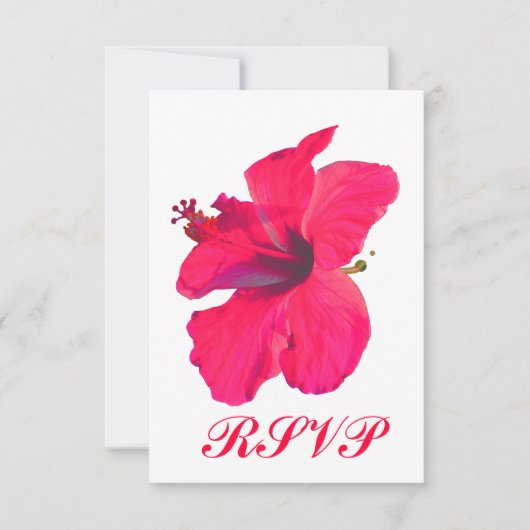 Quinceanera UAWG Hübsch Pink Blume RSVP Karte (Vorderseite)