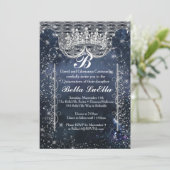 Quinceañera und Sweet 16 Party Einladungen (Stehend Vorderseite)