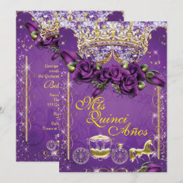 Quinceañera und Sweet 16 Party Einladungen