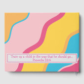 QUINCEANERA - Weisheitsworte der Gäste PINK Gästebuch (Rückseite)