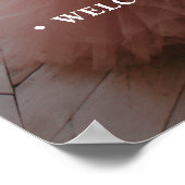 Quinceañera Welcome Mis XV Foto 15. Geburtstag Poster (Ecke)