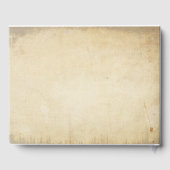 Quinceanera Western Country Gästebuch (Rückseite)