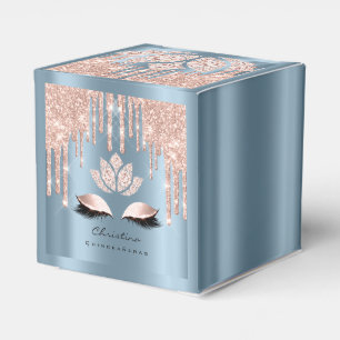 Quinceañeras Sweet 16. Bridal Rose Tropfen Dusty  Geschenkschachtel