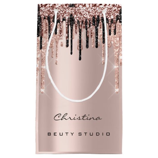 Quinceañeras Sweet 16. Bridal Wedding Kosmetik Kleine Geschenktüte (Vorderseite)