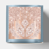 Quinceañeras Sweet 16th Bridal Rose Tropfen DustyB Geschenkschachtel (Oben)