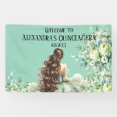 Quinceñera, 15. Geburtstagsfeier Banner (Horizontal)