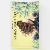 Quinceñera, 15. Geburtstagsfeier Banner (Vertikal)