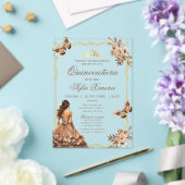Quincenera-Einladung auf Spanisch Boho Acryleinladungen (In Situ (Hochzeit))