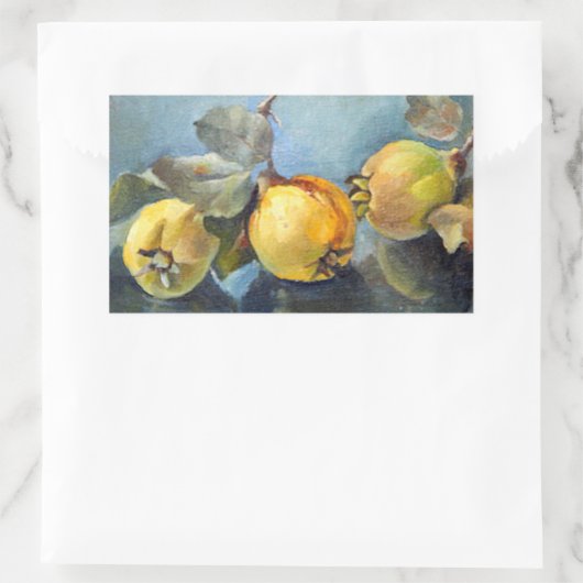 Quinces 2011 rechteckiger aufkleber (Tasche)