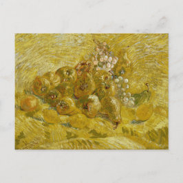 Quinces Lemons Birnen Trauben von Van Gogh Postkarte