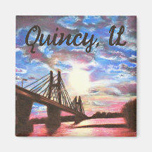 Quincy Bridge Magnet