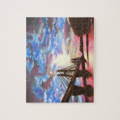 Quincy Bridge Sunset Puzzle (Vertikal)