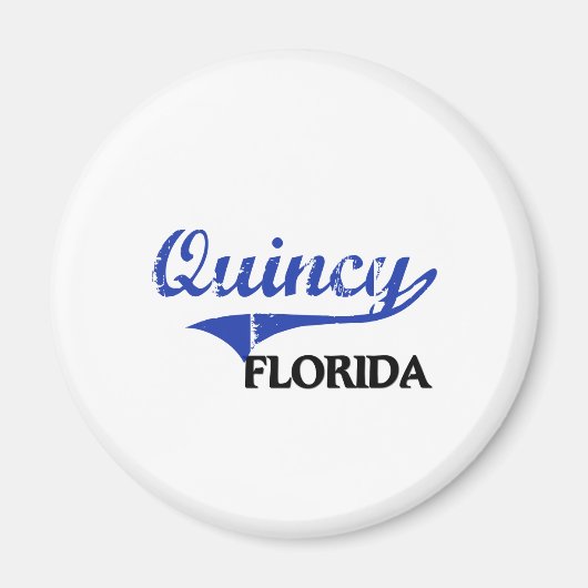Quincy Florida City Classic Magnet (Vorne)