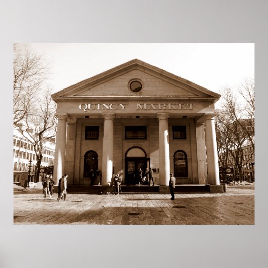 Quincy Market Poster (Vorne)