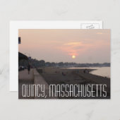 Quincy Massachusetts | Fotograf Brad Hines Postkarte (Vorne/Hinten)