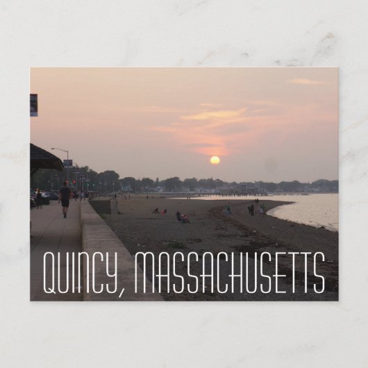 Quincy Massachusetts | Fotograf Brad Hines Postkarte (Vorderseite)