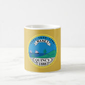 Quincy Massachusetts Kaffeetasse (Mittel)