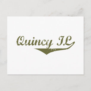 Quincy Revolution in Shirts Postkarte
