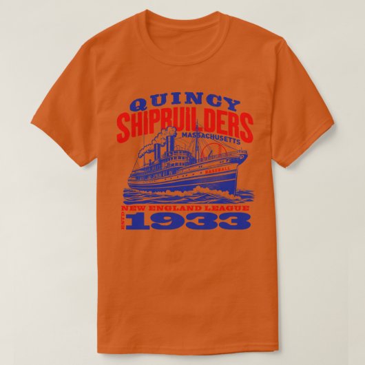 Quincy Shipbuilders T-Shirt (Design vorne)
