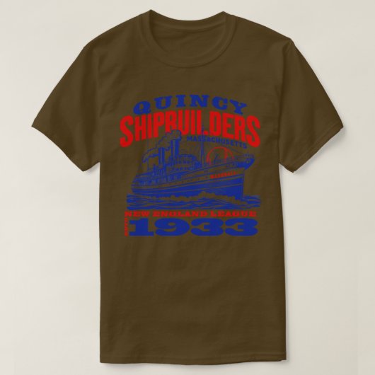 Quincy Shipbuilders T-Shirt (Design vorne)