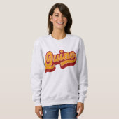 Quine, Doric Dialect Sweatshirt, Scottish Sweatshirt (Vorne ganz)