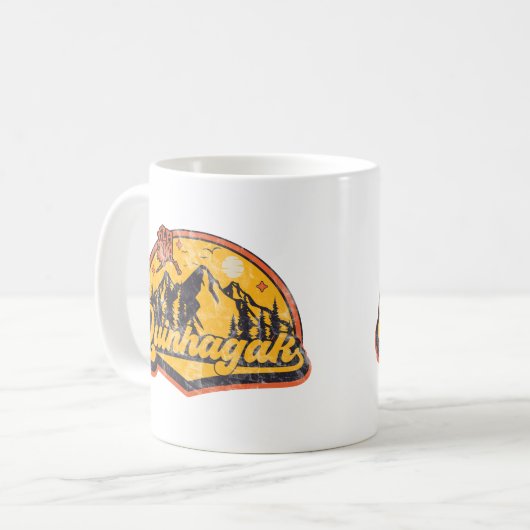 Quinhagak, Alaska Kaffeetasse (Vorderseite Links)
