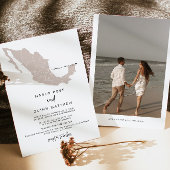 QUINN Blush Mexico Karte Reiseziel Hochzeit