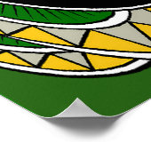 Quinn Celtic Dragon Print Poster (Ecke)