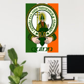 Quinn Clan Motto Poster Print (Heimbüro)