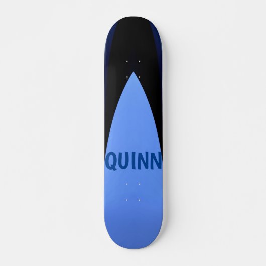 QUINN ~ Cooles Skateboard : Großes Geschenk (Vorne)