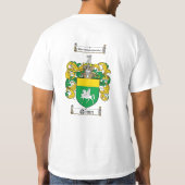 Quinn-Familienwappen - Quinn-Wappen T-Shirt (Rückseite)