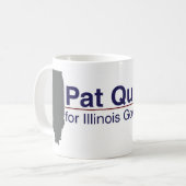 Quinn für Gouverneur Kaffeetasse (Vorderseite Links)