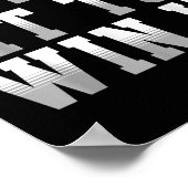 Quinn It To Win It Motivational Srts Motto 4 Coach Poster (Ecke)