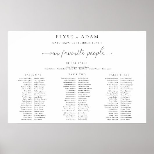 Quinn Minimal 3 Sitzplatine Poster (Vorne)