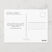 Quinn - Moveable Heart Blush Alaska Karte Rett Dat (Rückseite)