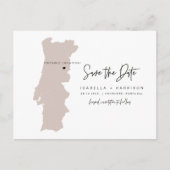QUINN Portugal Karte Save the Date (bewegliches He (Vorderseite)