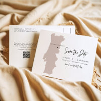 QUINN Portugal Karte Save the Date (bewegliches He