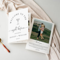 Quinn Script Hochzeitsprobe-Abendessen-Spiel Heft